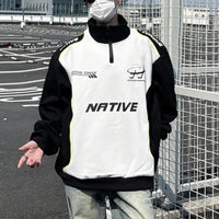 Stylowa Bluza Męska z Zippem TM