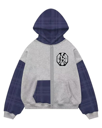 Stylowy Pullover Y2K z Wyszywanym Logo™