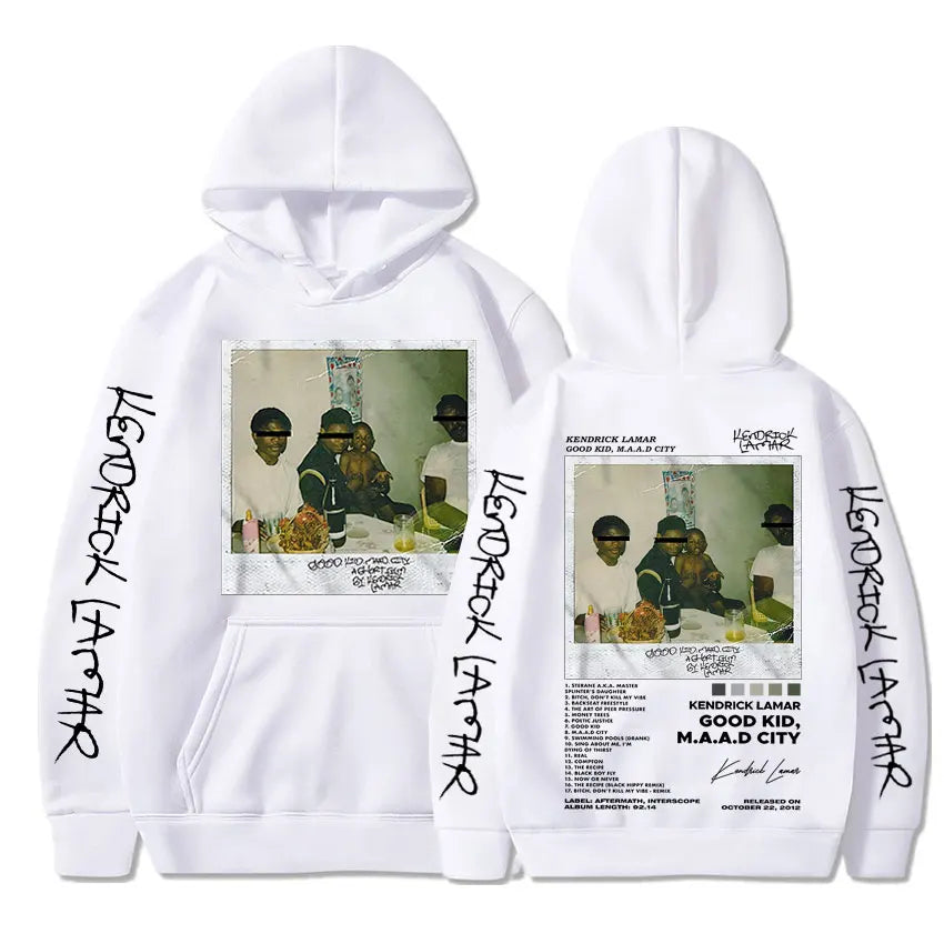 Hoodie Kendrick Lamar™ - Hip-Hopowy Styl