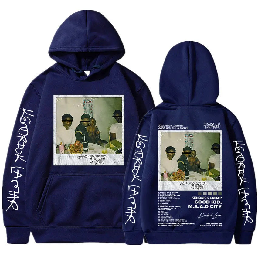 Hoodie Kendrick Lamar™ - Hip-Hopowy Styl