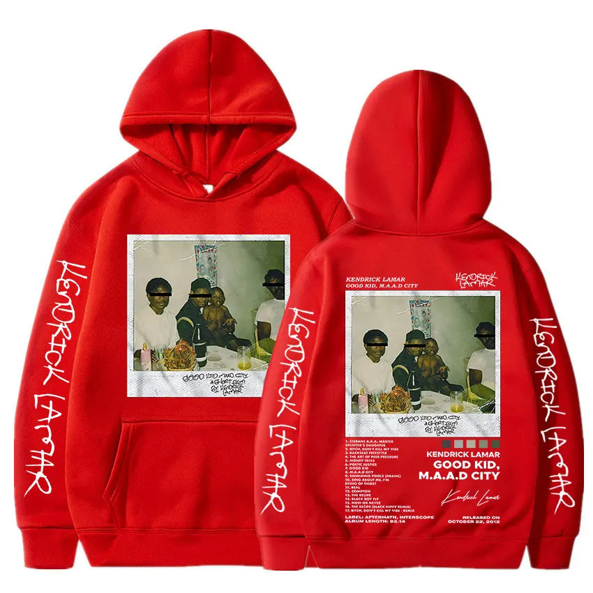 Hoodie Kendrick Lamar™ - Hip-Hopowy Styl
