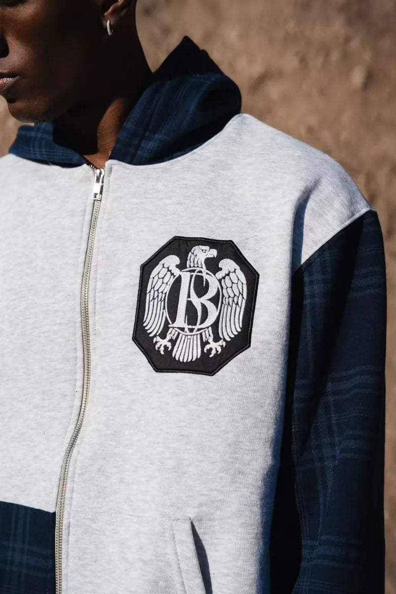 Stylowy Pullover Y2K z Wyszywanym Logo™