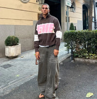 Stylowy Kardigan Hip-Hop z Haftem™