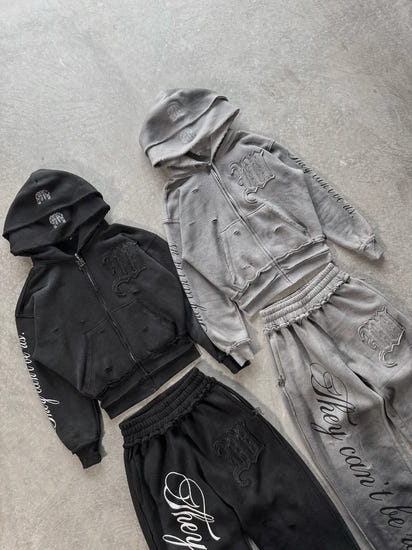 Stylowy Zestaw dla Par z Haftem™