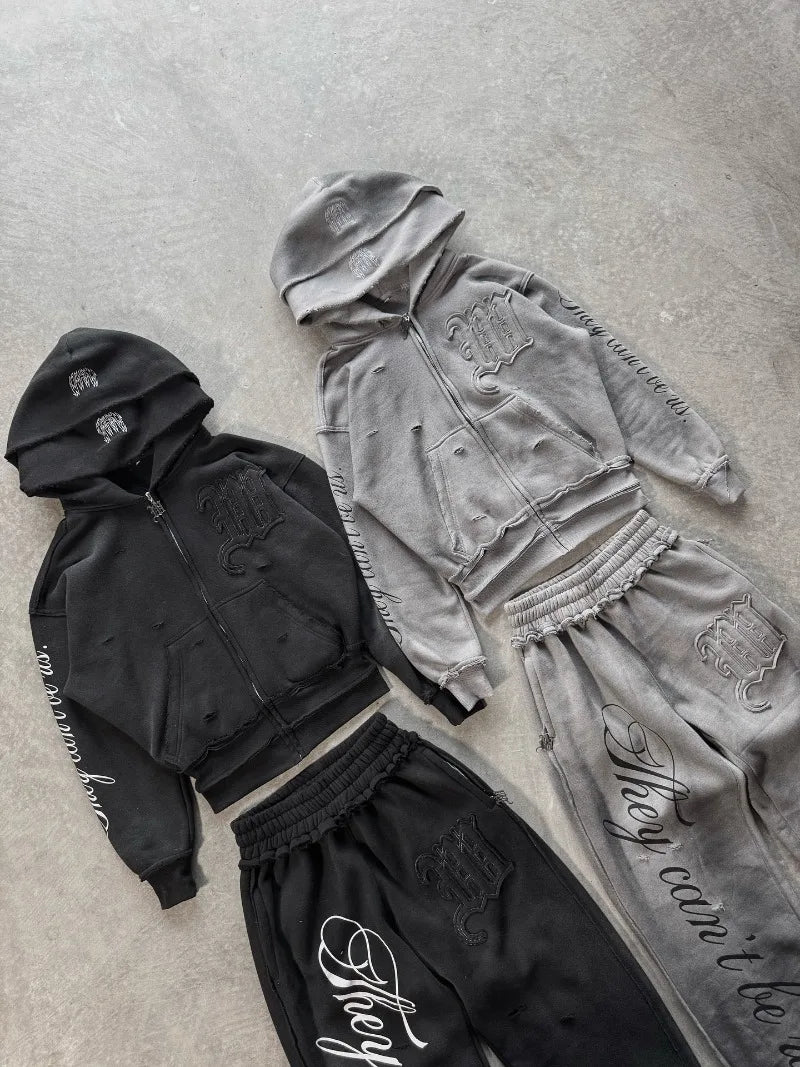 Stylowy Zestaw dla Par z Haftem™