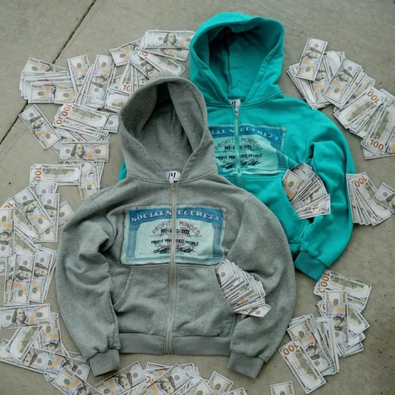 Hoodie Harajuku z Grafika 2000s™