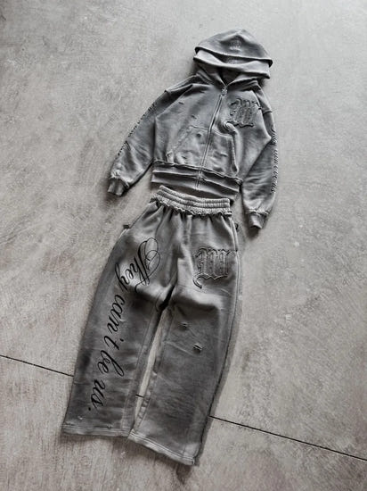 Stylowy Zestaw dla Par z Haftem™