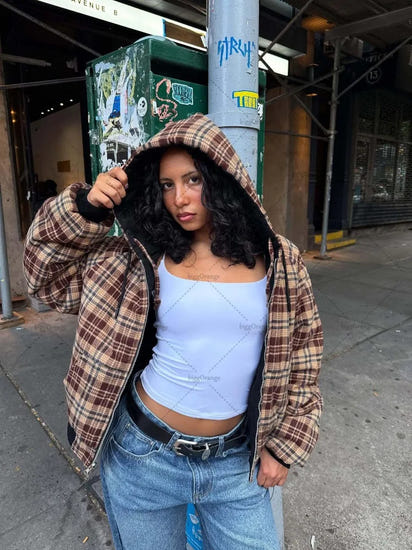 Hoodie Punk Streetwear z Podwójnym Wykończeniem™