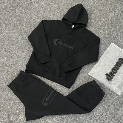 Hoodie z Haftem Street Fashion™