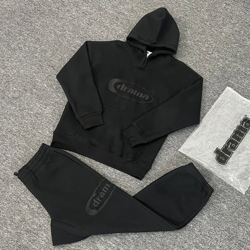 Hoodie z Haftem Street Fashion™