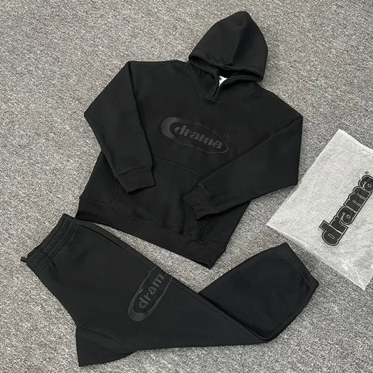 Hoodie z Haftem Street Fashion™