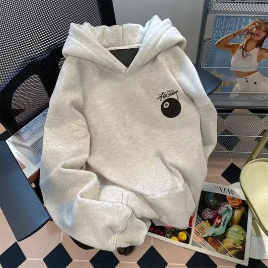 Hoodie z nadrukiem bilardowym TM