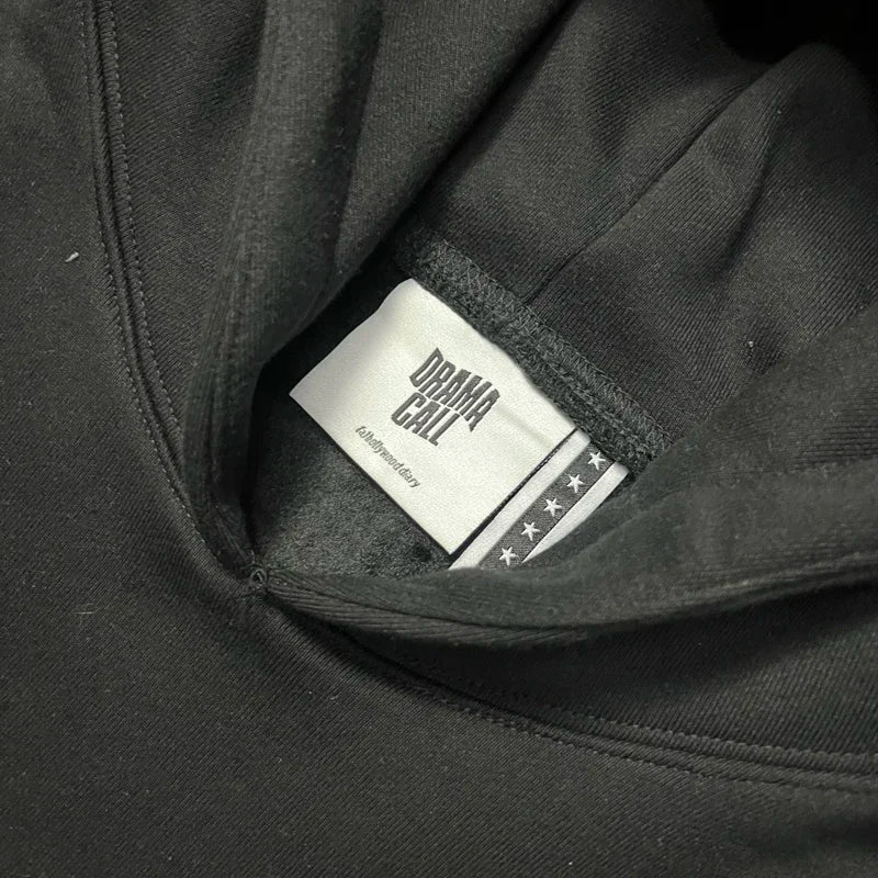 Hoodie z Haftem Street Fashion™