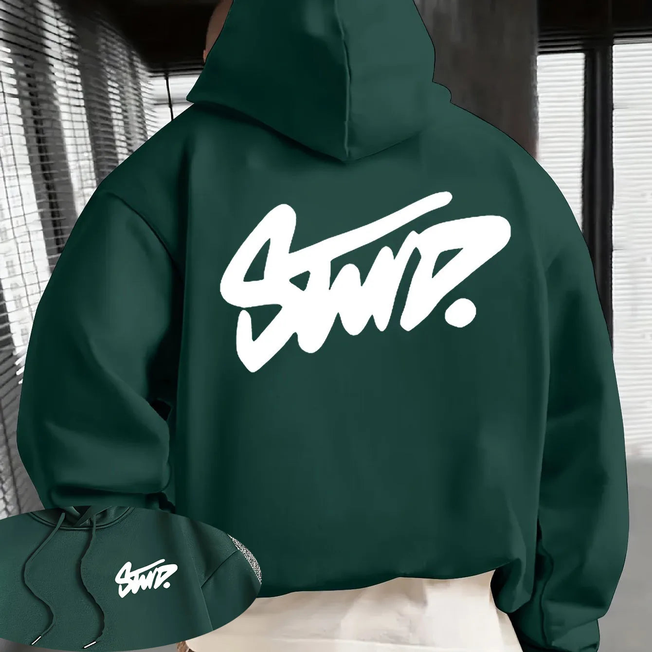 Stylowy Pulower Y2K z Kapturem™