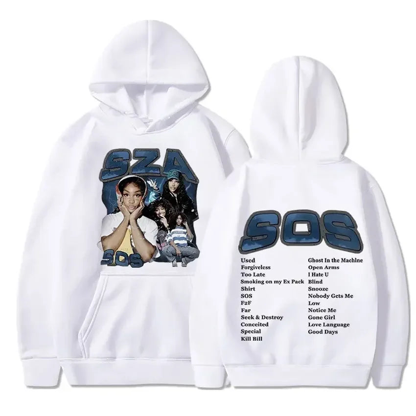 Hoodie Graficzny Sos™