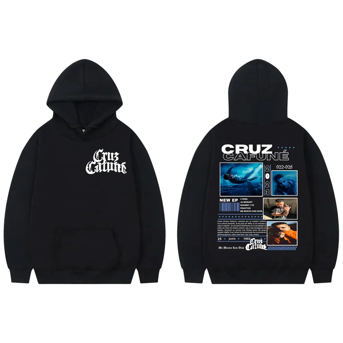 Hoodie Hip-Hop Cruz Cafune™